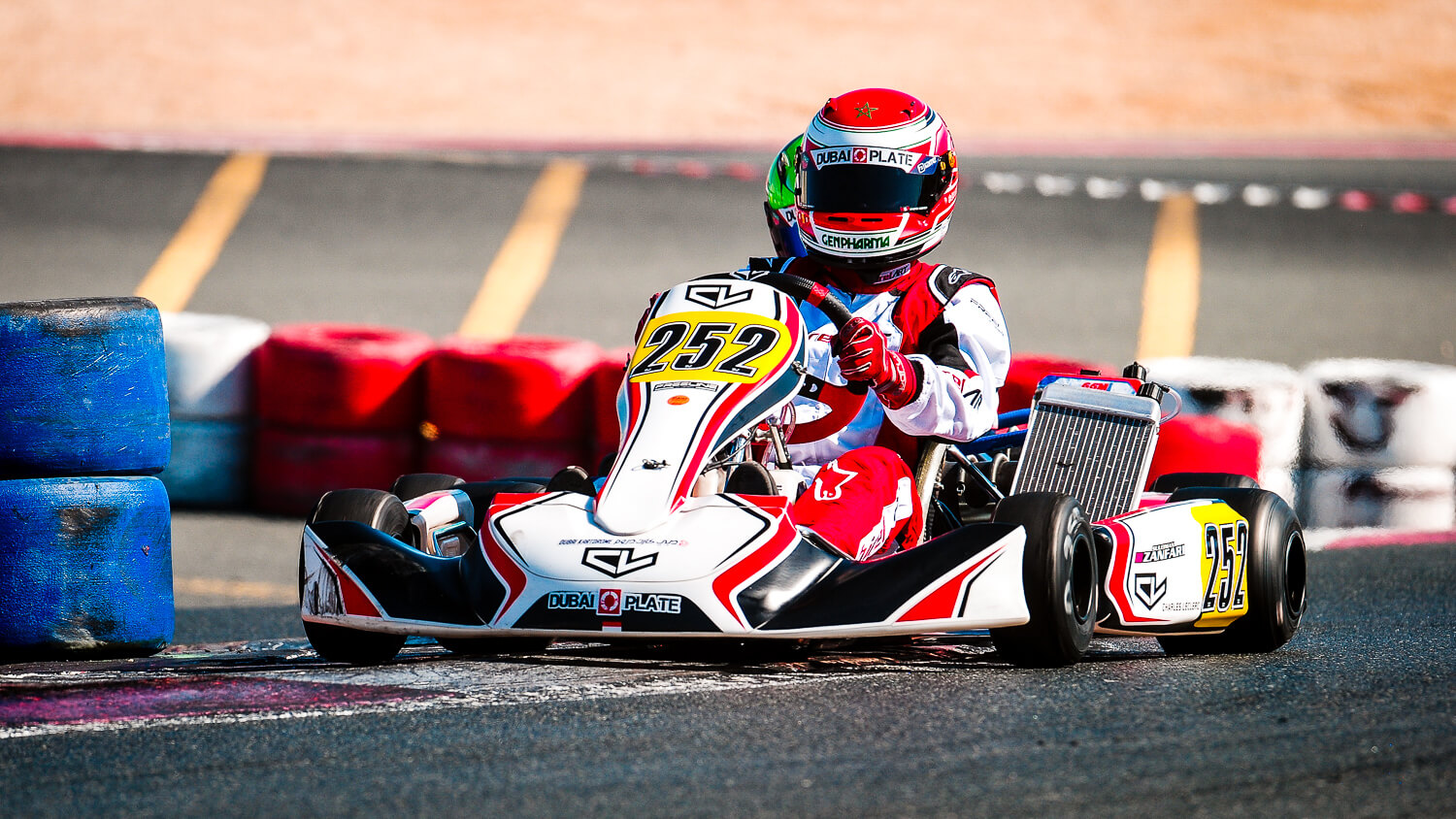 Dubai Suleiman Zanfari Takes The First Victory For The Charles Leclerc Kart Suleiman Zanfari